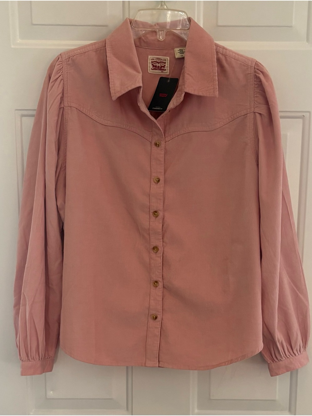 NWT Levi’s Journey Corduroy Country Western Blouse - Size L - Picture 5 of 12